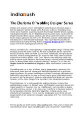 The_Charisma_Of_Wedding_Designer_Sarees.pdf