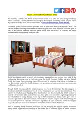 Amish  Furniture For Your Dream Home...pdf