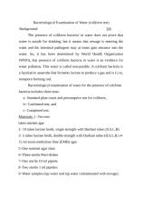 Bacteriological Examination of Water (coliform test).doc