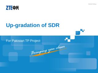 Up-gradation of SDR.pptx