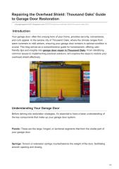 onyxgaragedoors01.blogspot.com-Repairing the Overhead Shield Thousand Oaks Guide to Garage Door Restoration.pdf